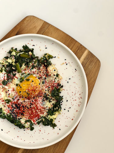 Spinach Sumac Eggs